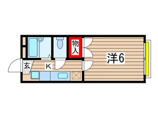 ジュネパレス長洲の物件間取画像